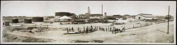 Union Oil Company at Bakersfield, CA 1910