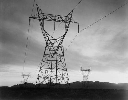 Transmission Lines, Mojave Desert